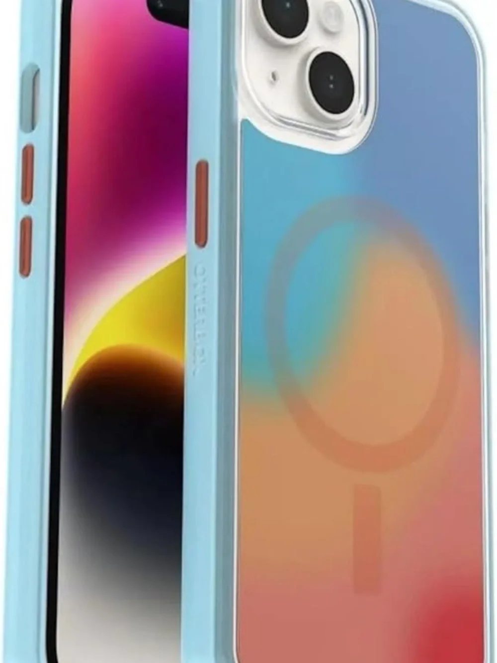 OtterBox Symmetry + Plus Case MagSafe iPhone 14 Plus - Colorful Gossamer New